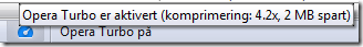 opera turbo spart med txt