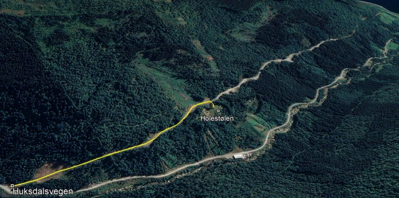 Huksdalsvegen-Holestølen